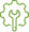Symbole Arbre Pixel Art Vert Olive | Icône de Nature Stylisée Icône pixel art d'arbre stylisé ou symbole de nature. Forme verte olive symétrique rappelant un arbre de vie ou une clé.